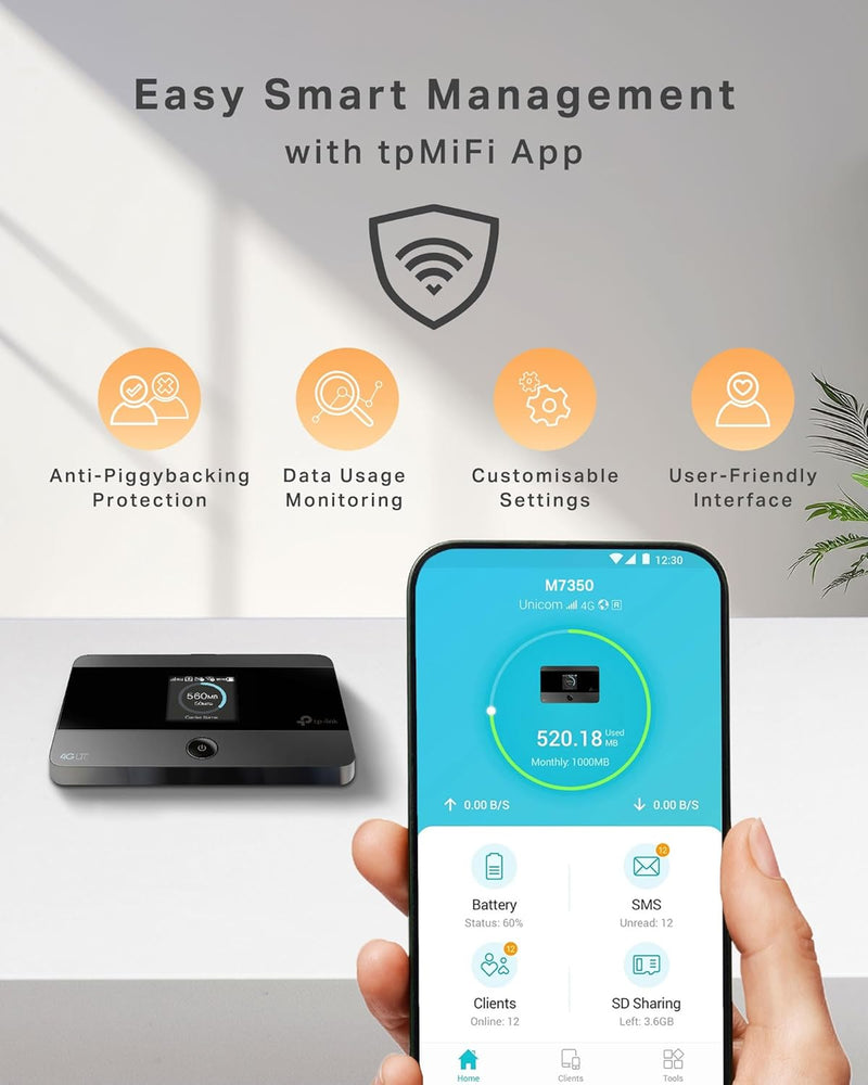 TP-Link M7350 150Mbps 4G LTE Mobile Wi-Fi