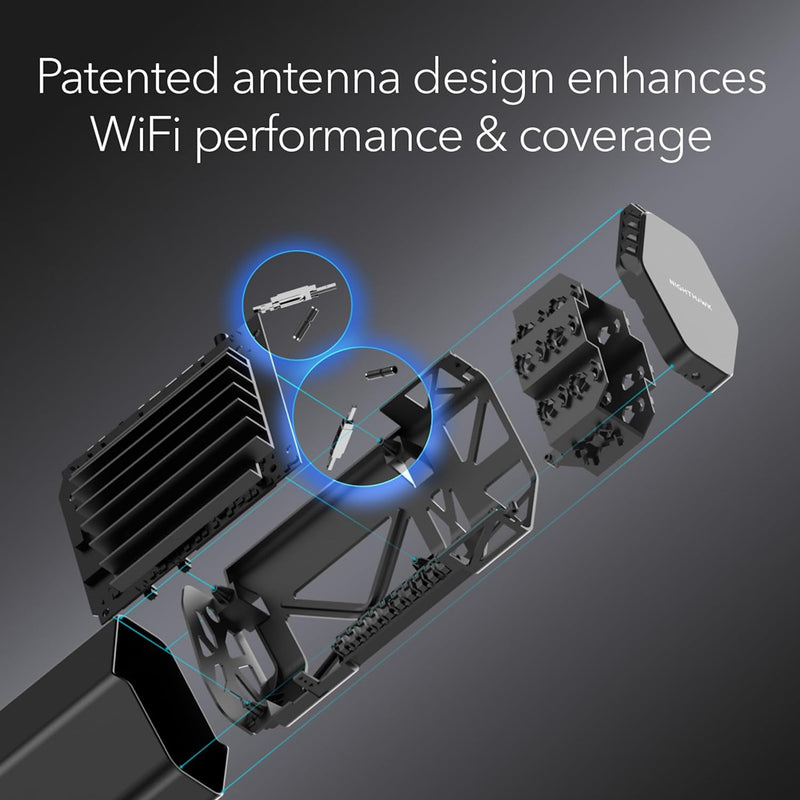 Netgear Nighthawk RS300-100APS BE9300 Tri-Band WiFi 7 Router