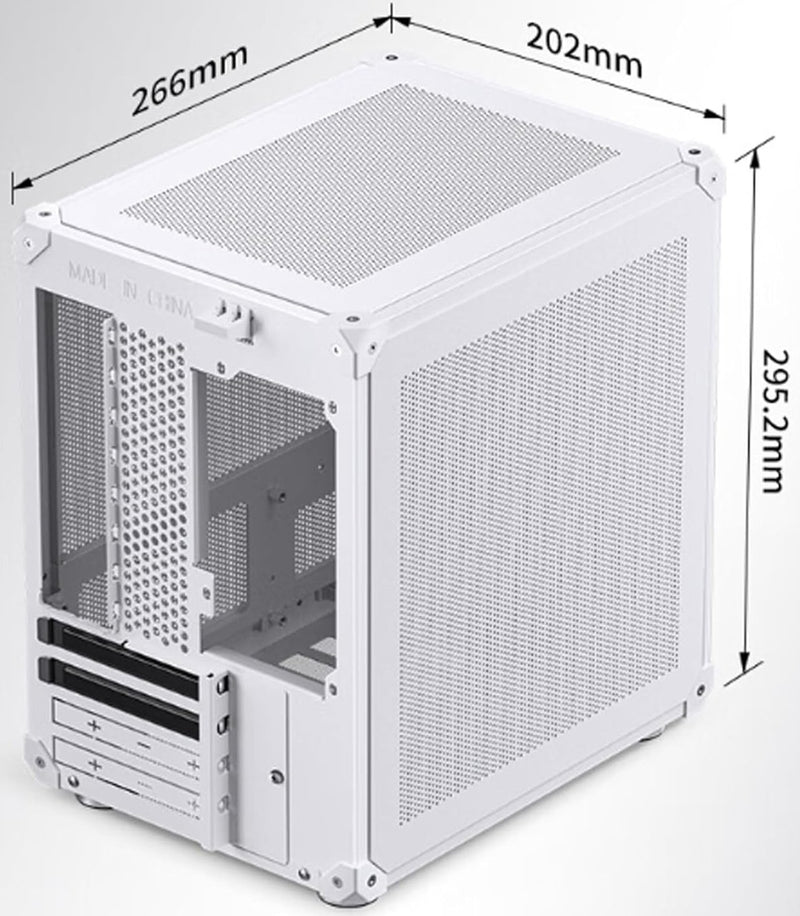 JONSBO C6 White White Mini-ITX Case 