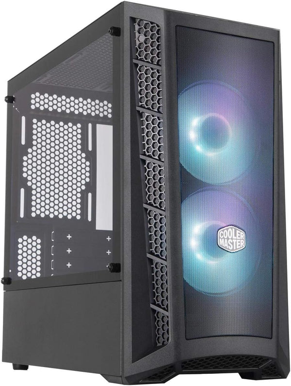 Cooler Master MasterBox MB311L Black Black ARGB Tempered Glass Micro-ATX Case MCB-B311L-KGNN 