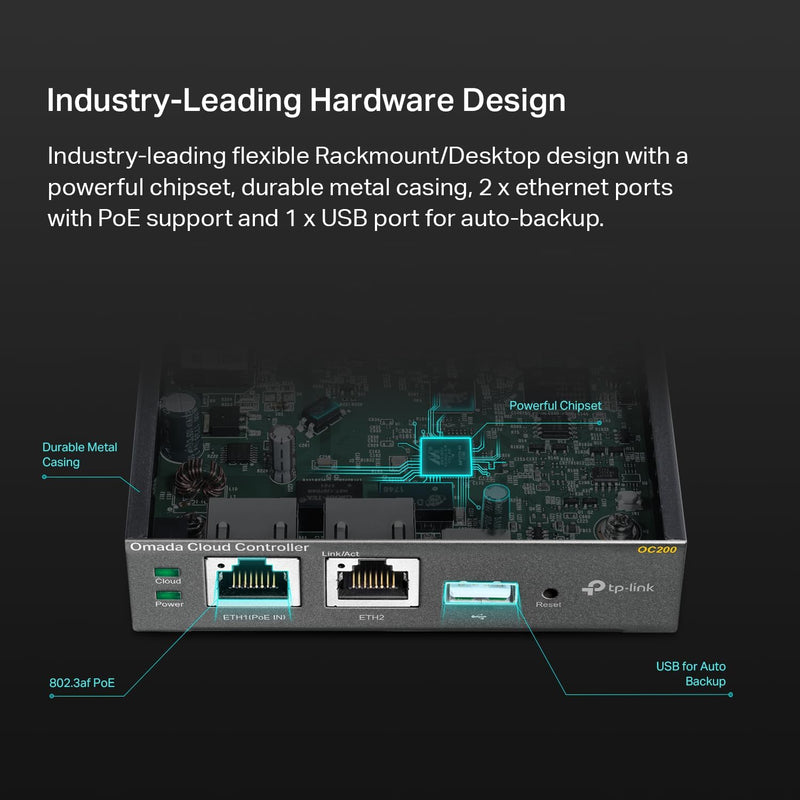 TP-Link Omada OC200 Cloud Hardware Controller 硬體控制器