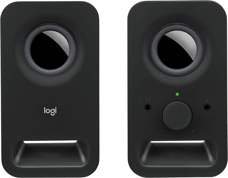 Logitech Z150 2.0 PC Speaker - MIDNIGHT BLACK 980-000816 Original licensed product 