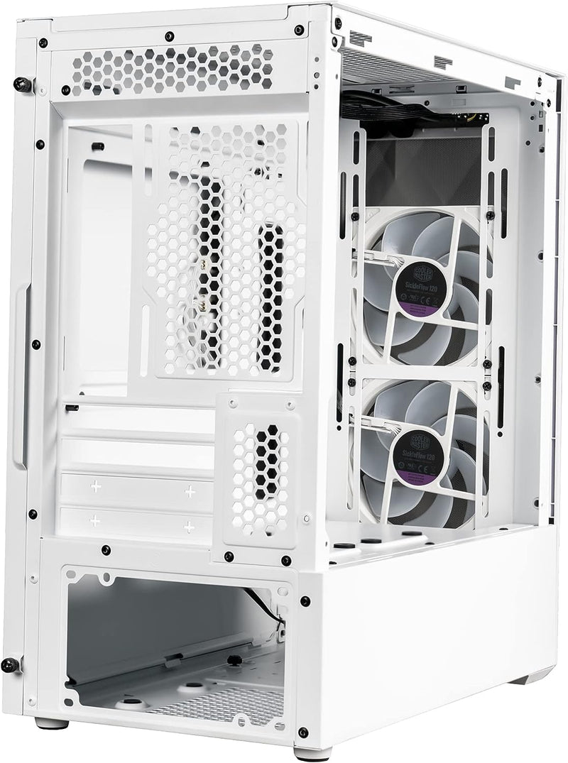 Cooler Master MasterBox TD300 Mesh White 白色 ARGB Tempered Glass Micro-ATX Case TD300-WGNN-S00