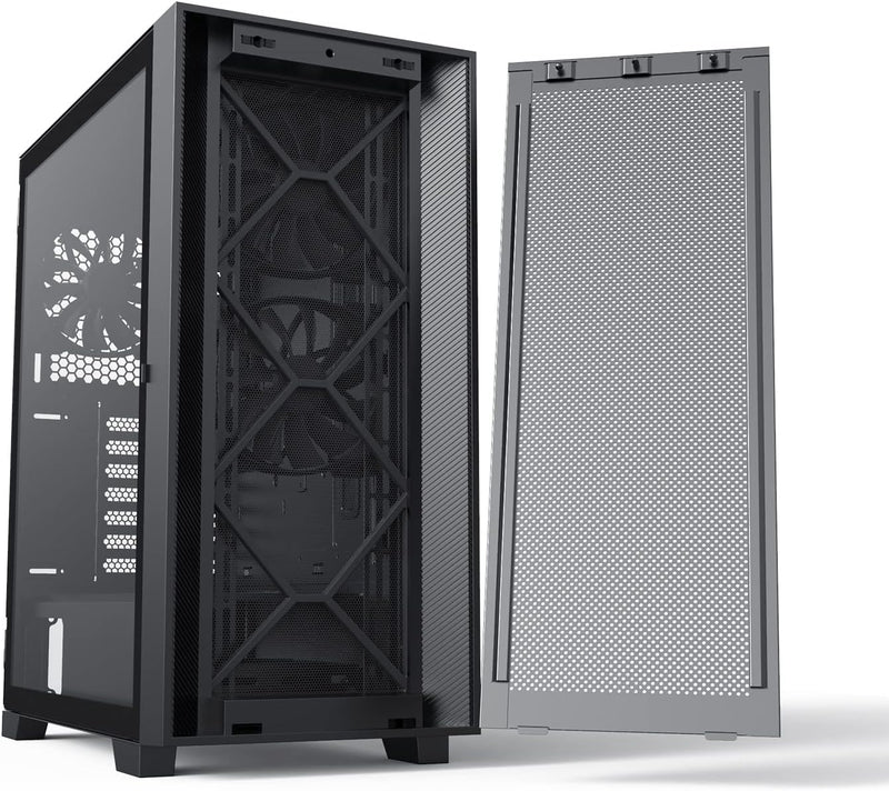 MONTECH AIR 1000 LITE Black Tempered Glass ATX Case MO-CA-AIR1000-LITE-BK