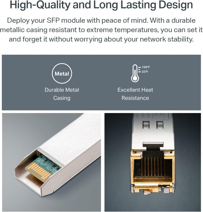 TP-Link TL-SM5310-T 10GBASE-T RJ45 SFP+ Module (TP-NE-SM5310-T)