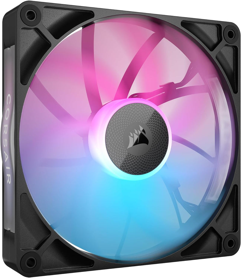 Corsair iCUE LINK RX140 RGB 140mm PWM Single Fan Expansion - Black 黑色 (單裝) CO-9051019-WW