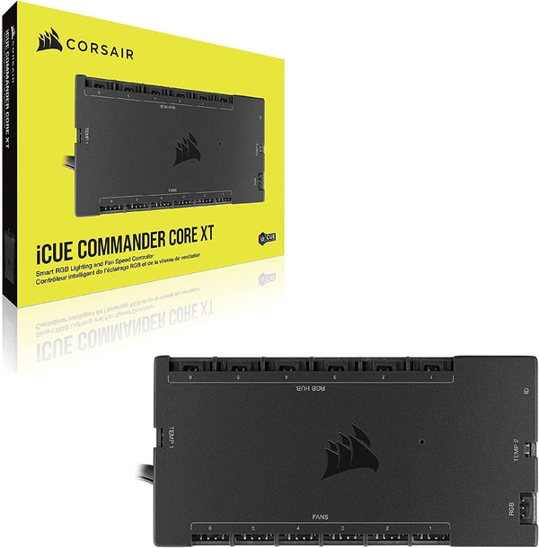 CORSAIR iCUE COMMANDER CORE XT Smart RGB Lighting and Fan Speed Controller - CL9011112-WW