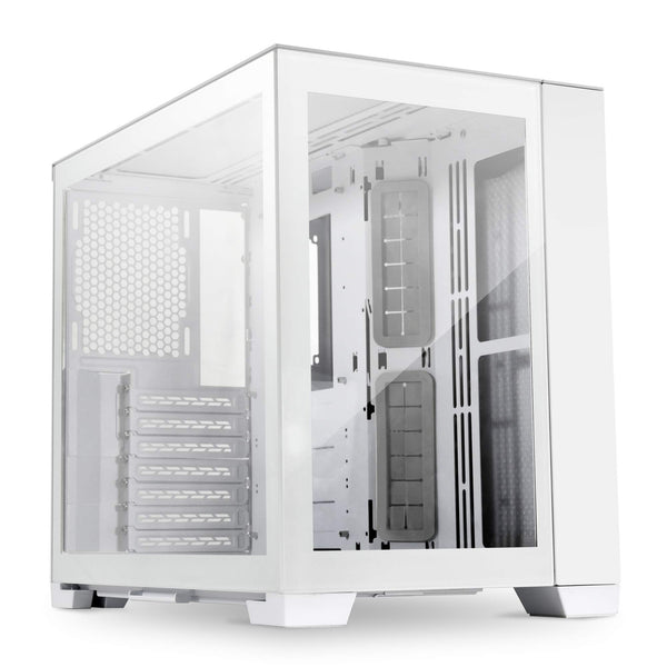 LIAN LI PC-O11D MINI-S Snow Snow White Tempered Glass Micro-ATX Case 