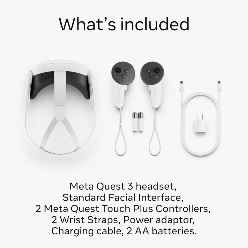 [最新產品] Meta Oculus Quest 3s (128GB) VR虛擬實境穿戴裝置 (1年保養)