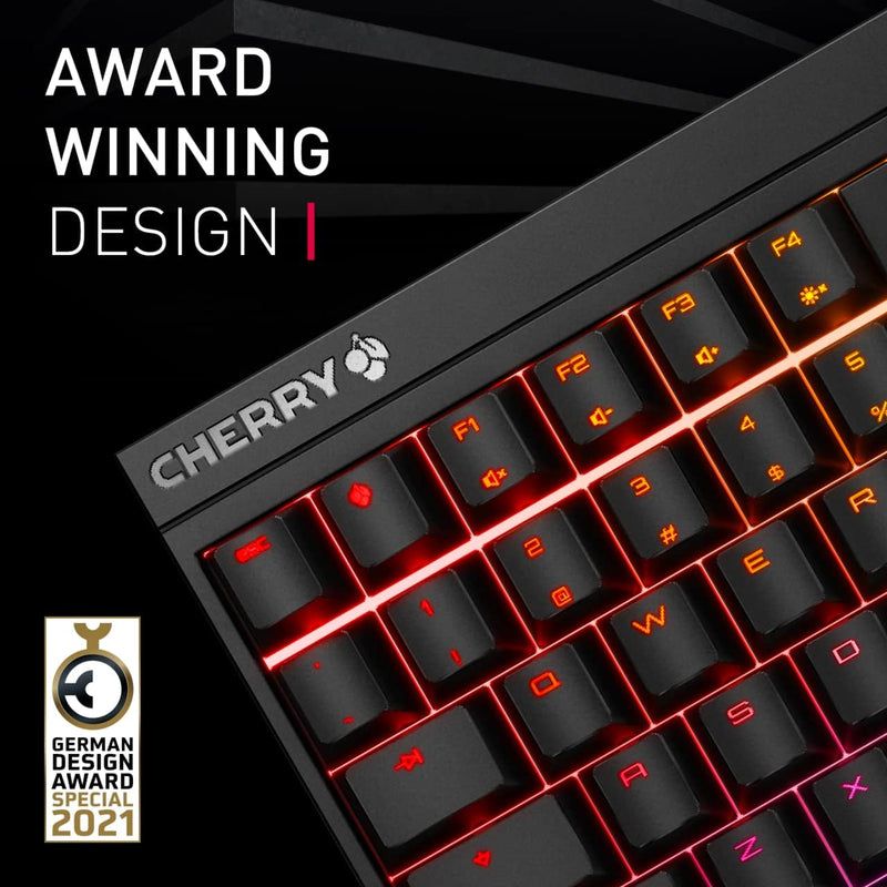 CHERRY G80-3821 MX 2.0S 白框RGB 機械式鍵盤 (青軸) G80-3821LSAEU-0