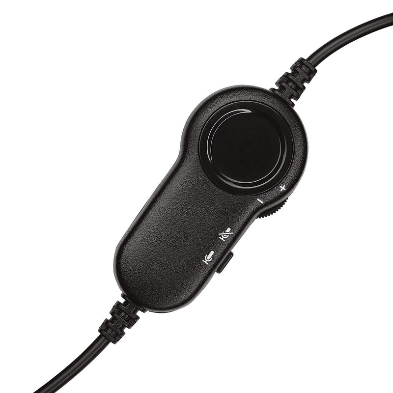 Logitech H151 Wired Headset 立體聲耳機麥克風 - Black 黑色 981-000587 原裝行貨