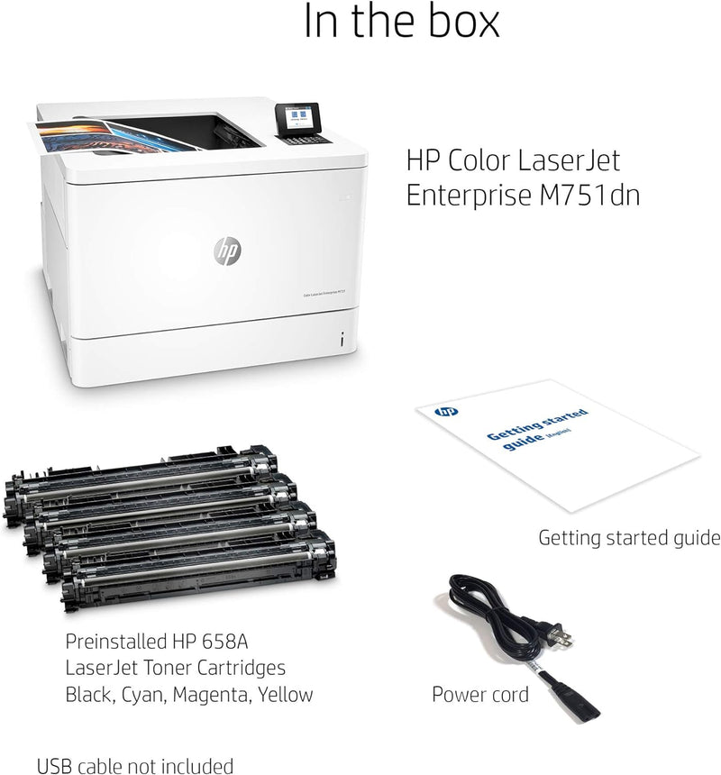 HP Color LaserJet Enterprise M751dn Printer-T3U44A