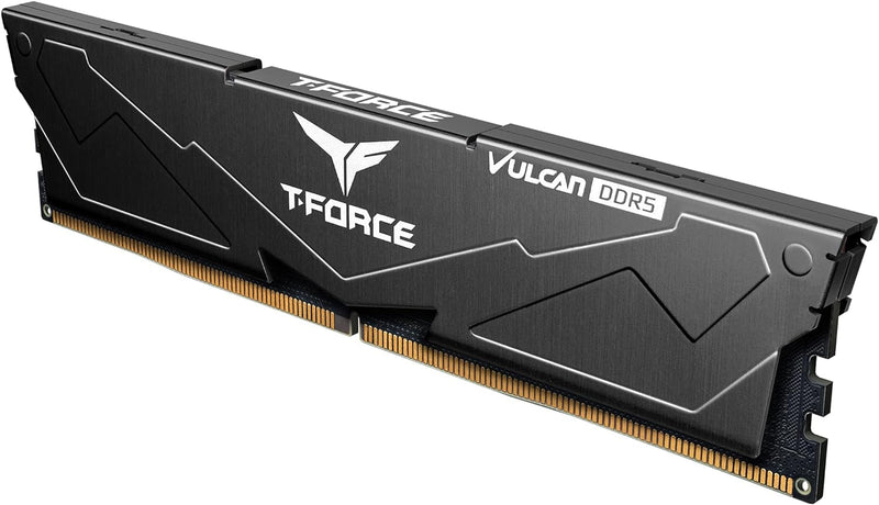 TEAMGROUP 32GB Kit (2x16GB) Vulcan D5 Black DDR5 5600MHz Memory FLBD532G5600HC36BDC01 (RM-VI5A32K) 