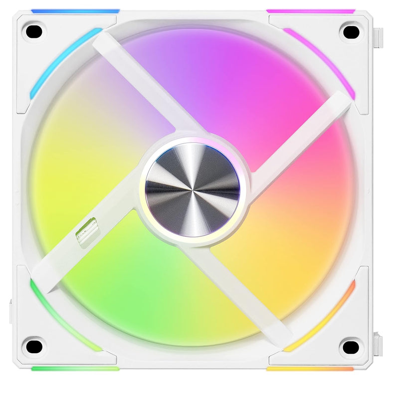 LIAN LI UNI FAN AL140 V2 RGB 140mm 風扇 - White 白色（單件裝）