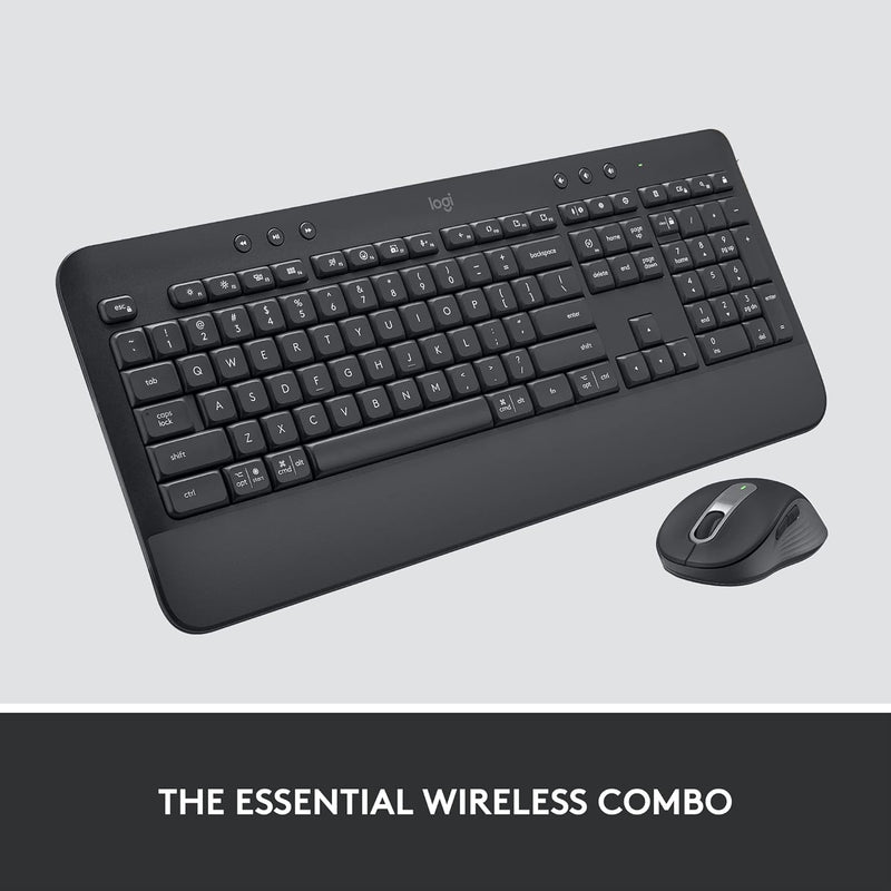 Logitech Signature MK650 for Business Wireless Keyboard and Mouse Combo 