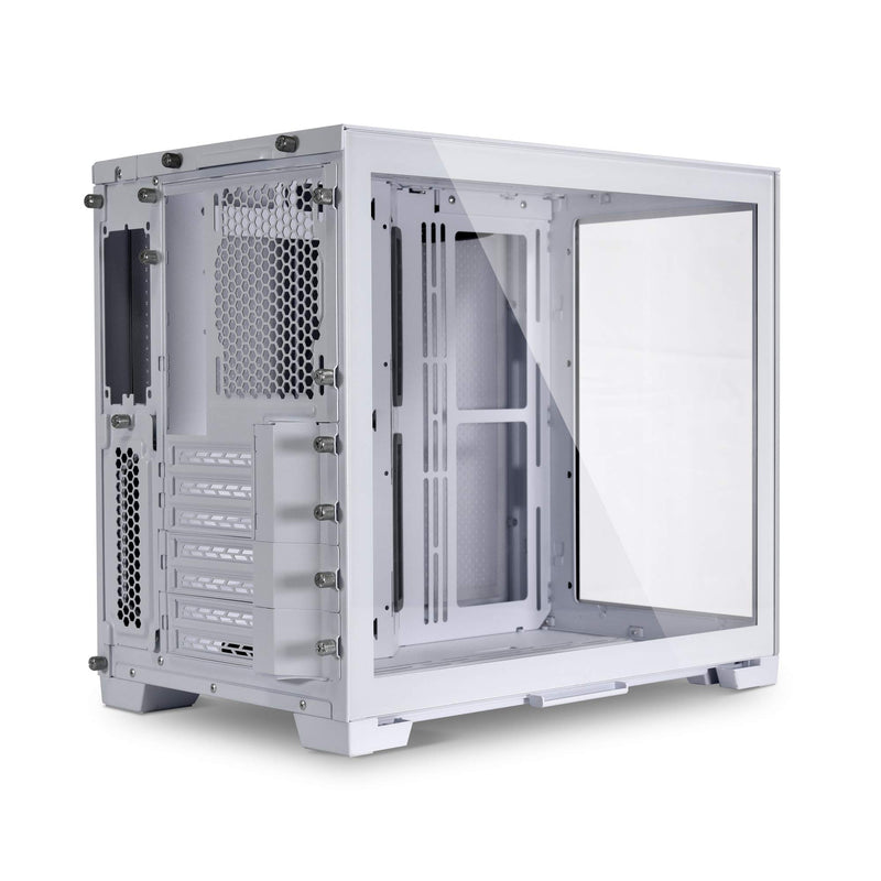 LIAN LI PC-O11D MINI-S Snow Snow White Tempered Glass Micro-ATX Case 