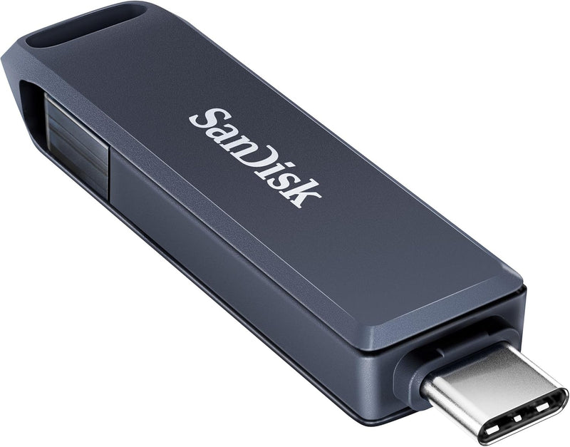 SanDisk Phone Drive 雙用USB 3.2 GEN1 128GB 金屬天藍 - 適用於iPhone, iPad, Mac | Lightning & USB-C Type-C SDIXD0N-128G-GN6NE 772-4615