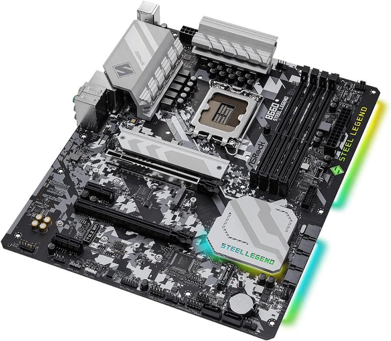 ASRock B660 Steel Legend DDR4,LGA 1700 ATX Motherboard 