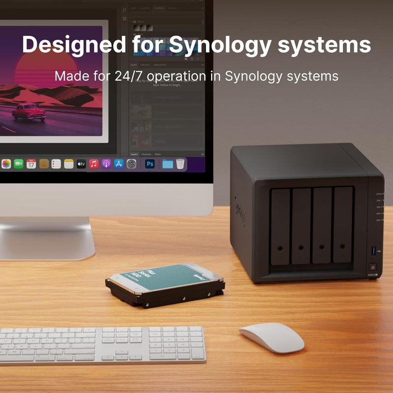 Synology 12TB HAT3310-12T Plus 3.5" SATA 7200rpm 256MB Cache HDD (HD-HA33112)