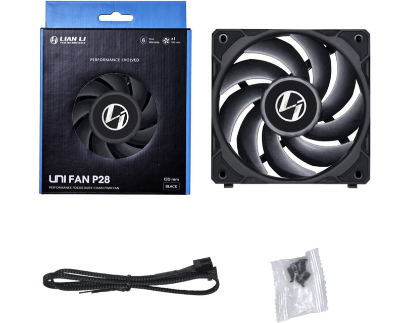 LIAN LI UNI FAN P28 12cm Case Fan (UF-P28120-1B)