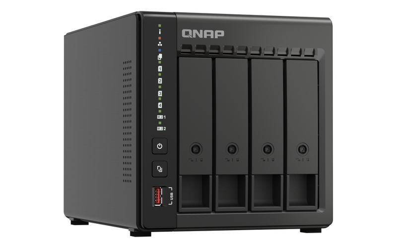 QNAP TS-466C-16G 4-Bay NAS (Intel Pentium Silver N6005 4-core, 16GB DDR4 SODIMM)