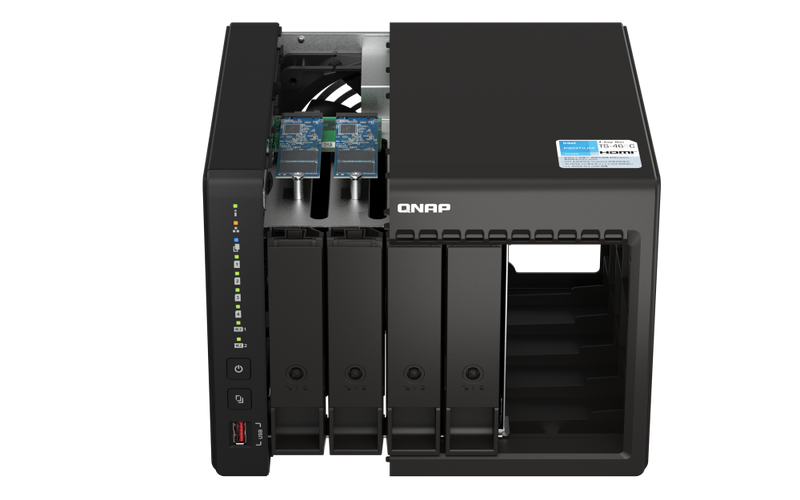 QNAP TS-466C-16G 4-Bay NAS (Intel Pentium Silver N6005 4-core, 16GB DDR4 SODIMM)