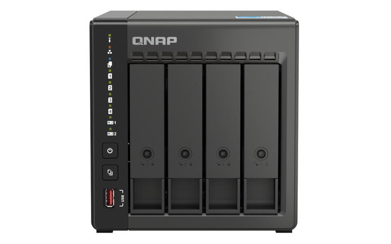 QNAP TS-466C-16G 4-Bay NAS (Intel Pentium Silver N6005 4-core, 16GB DDR4 SODIMM)