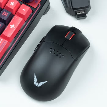 VALKYRIE VK M1 3 Mode Wireless Bluetooth Gaming Mouse with 4K Charging Base VK-M1 Black 黑色