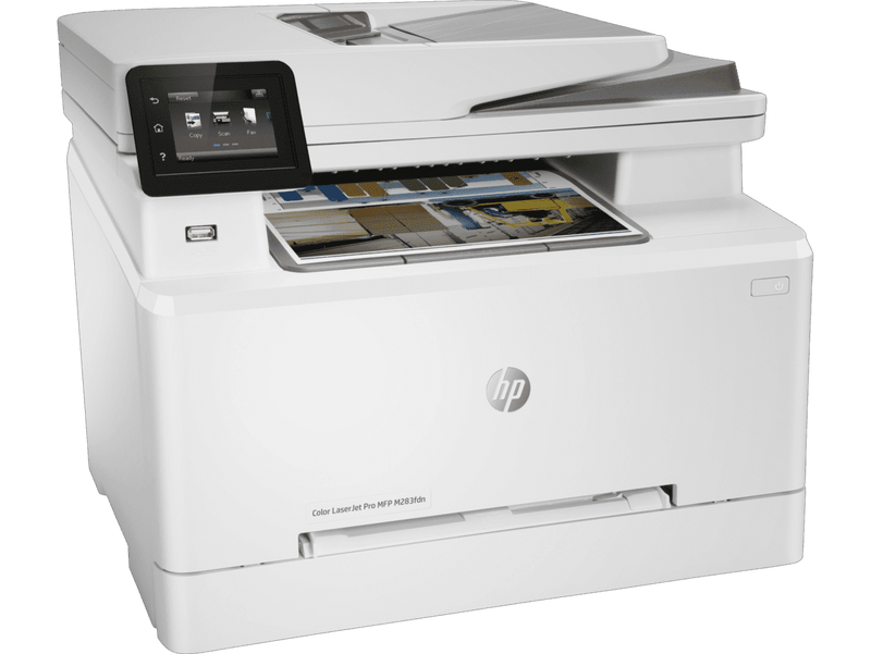 HP Color LaserJet Pro MFP M283fdn Printer (Print, Scan, Copy, Fax)-7KW74A 