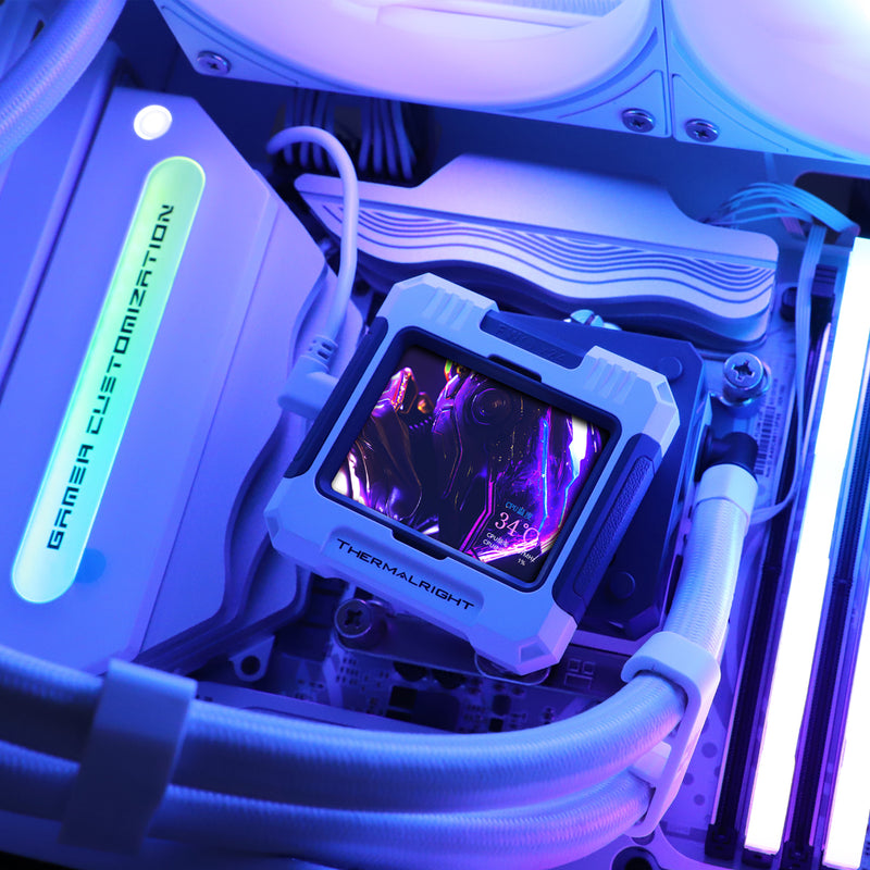 Thermalright Frozen Warframe 240 WHITE 白色 ARGB 240mm Liquid CPU Cooler