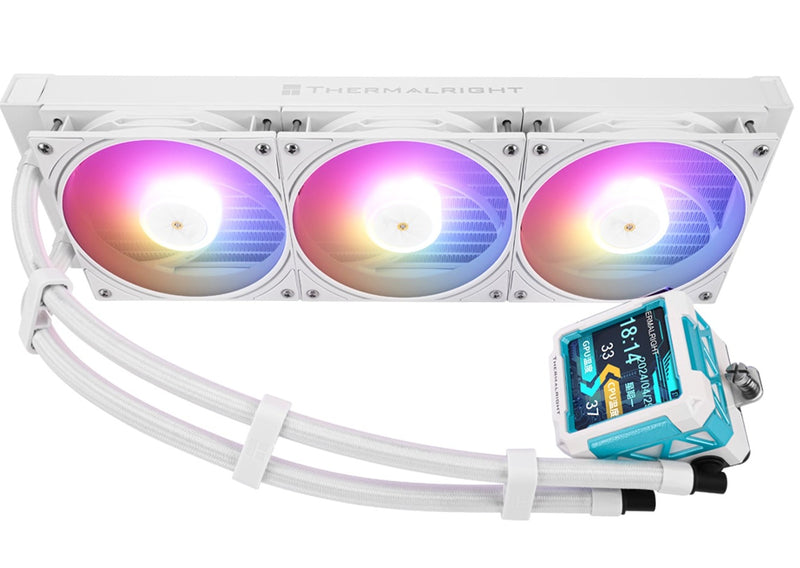 Thermalright Frozen Warframe PRO 360 WHITE 白色 ARGB 360mm Liquid CPU Cooler