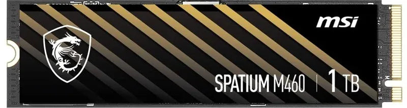 MSI 1TB SPATIUM M460 PCIe 4.0 NVMe M.2 SSD HD-M4601T