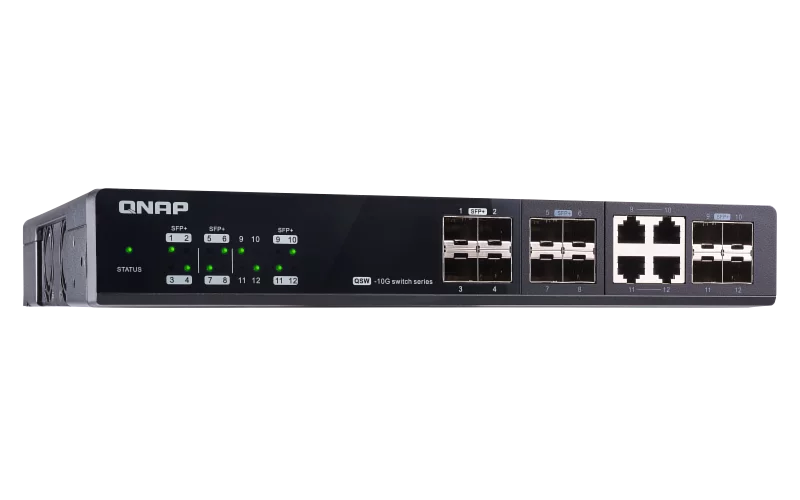 QNAP QSW-M1204-4C 12-Port Managed Switch