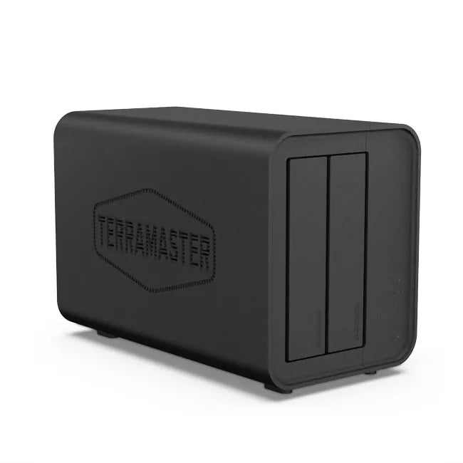 TerraMaster F2-424 2-Bay NAS (Intel Celeron N95 quad-core CPU, 8GB DDR5-4800 Ram, Dual 2.5Gb ethernet ports)