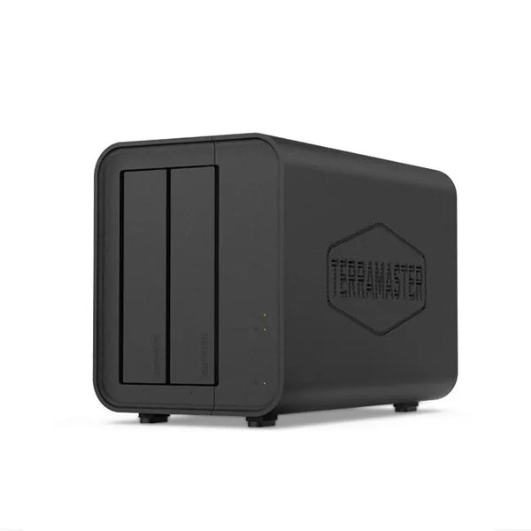 TerraMaster F2-424 2-Bay NAS (Intel Celeron N95 quad-core CPU, 8GB DDR5-4800 Ram, Dual 2.5Gb ethernet ports)