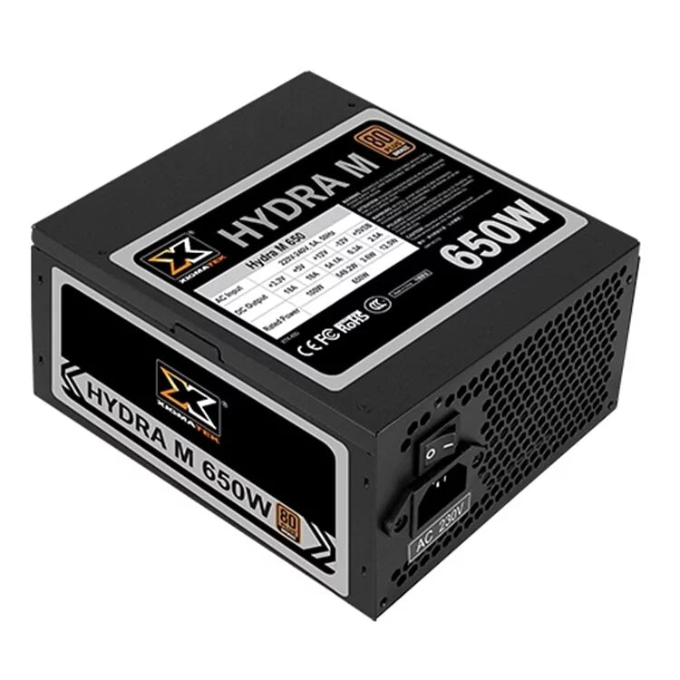 XIGMATEK 650W HYDRA-M 80Plus Bronze Full Modular Power Supply (PS-HYM65FR)