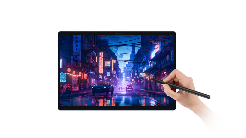 Minisforum V3 SE NB-MV3SE 3-in-1 AMD Windows Tablet Ryzen 7 7735U / AMD Radeon™ 680M / 16GB 6400MHz LPDDR5 / 1TB M.2 PCIe SSD / 14" 1920*1080 60Hz Monitor / Windows 11 Pro