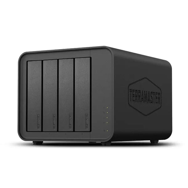 TerraMaster F4-424 4-Bay NAS (Intel Celeron N95 quad-core CPU, 8GB DDR5-4800 Ram, Dual 2.5Gb ethernet ports)