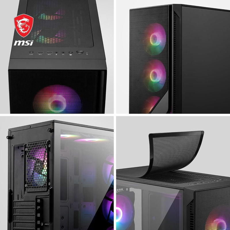 MSI MAG FORGE 120A AIRFLOW Mid Tower Gaming Case (CA-MAF12AA)