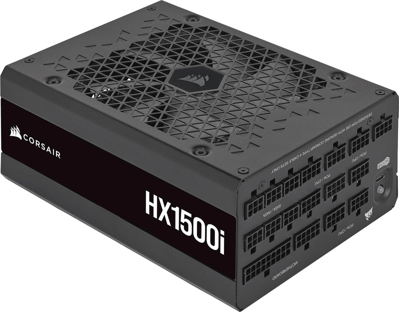 CORSAIR 1500W HX1500i ATX3.0 80Plus Platinum Full Modular Ultra-Low Noise Platinum Power Supply (CP-9020261-UK)