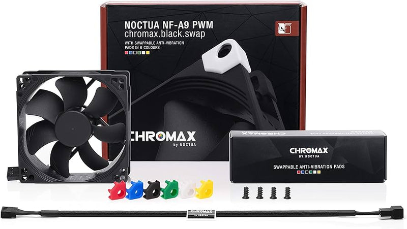 Noctua NF-A9 PWM chromax.black.swap 9cm Case Fan