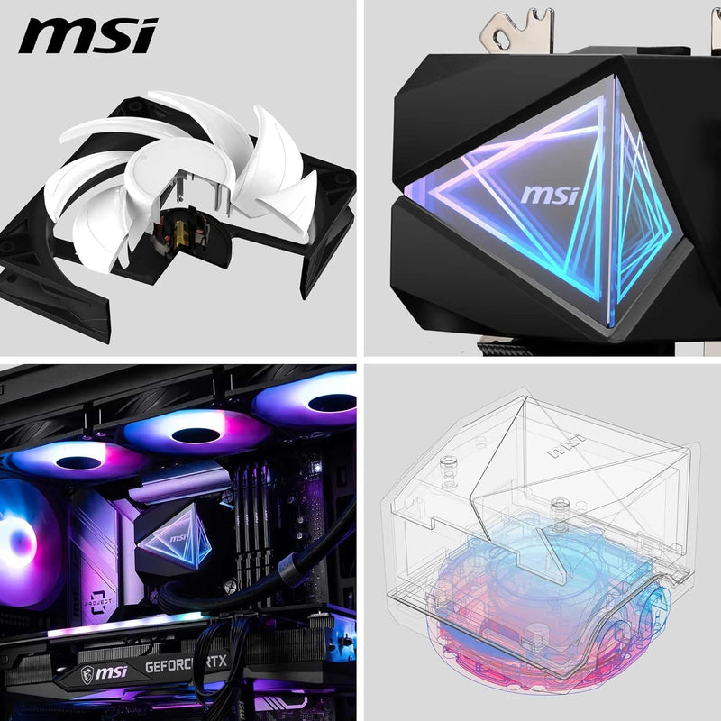 MSI MAG CORELIQUID I360 ARGB 360mm Liquid CPU Cooler