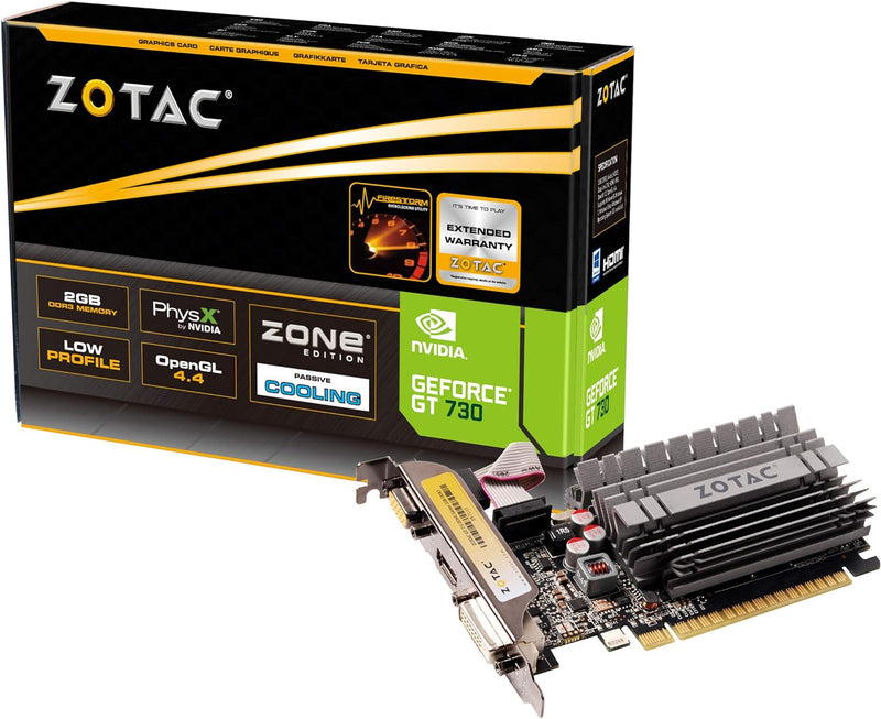 ZOTAC GeForce GT 730 2GB DDR3 LP ZT-71113-20L