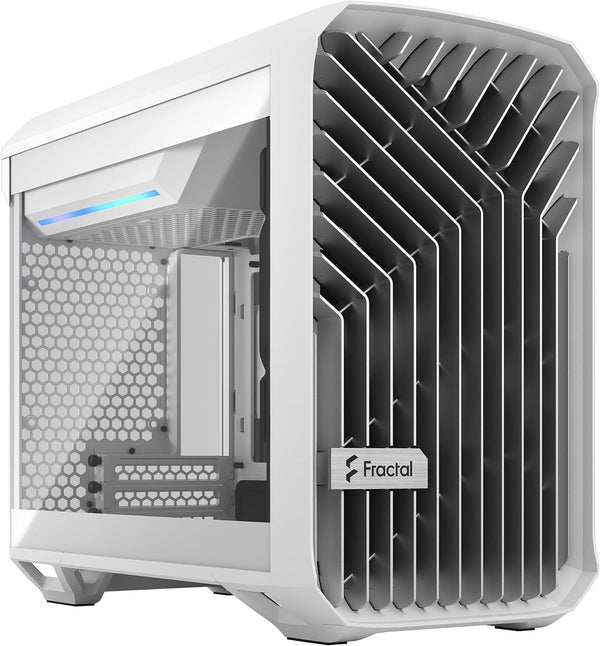 Fractal Design Torrent Nano White TG Clear Tint Mini-ITX Case FD-C-TOR1N-03