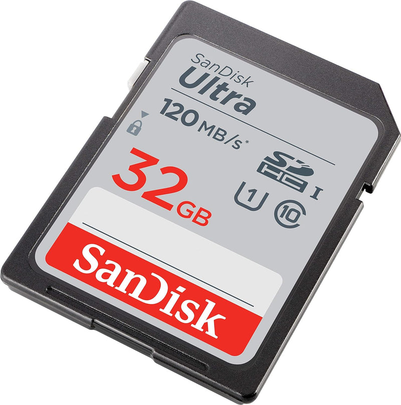 SanDisk 32GB Ultra SDHC (Class 10, 120MB/s) SDSDUN4-032G-GN6IN 772-4388