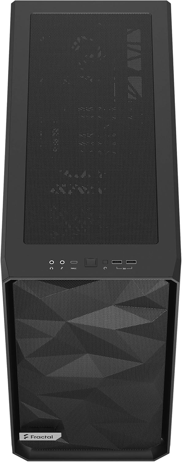 Fractal Design Meshify 2 BLACK Solid ATX Case FD-C-MES2A-01