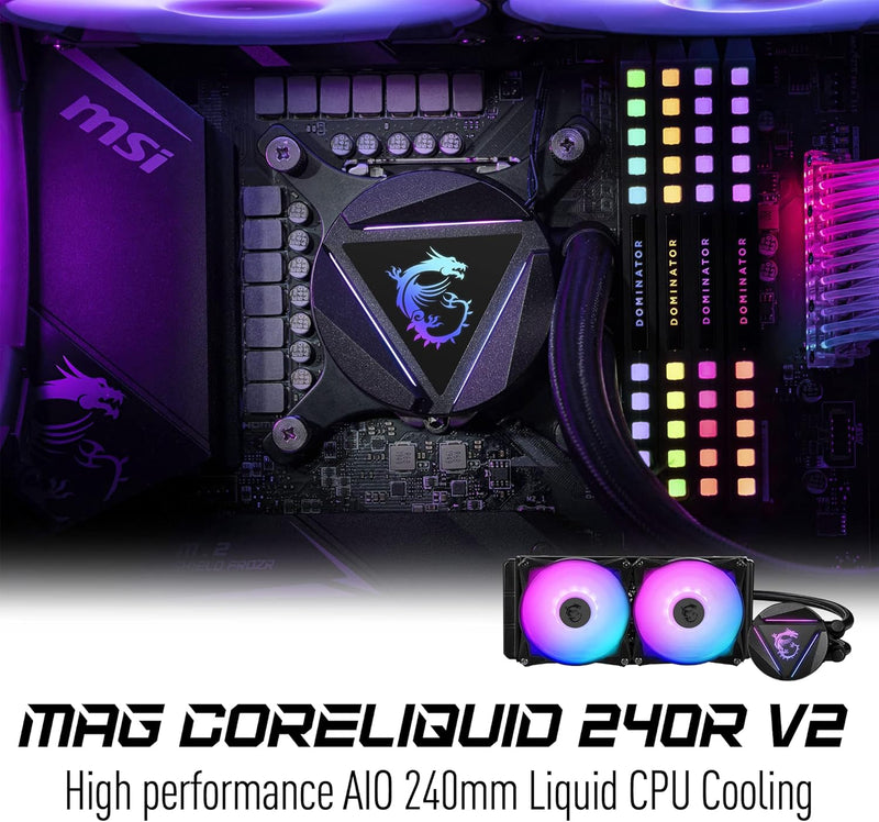 MSI MAG CORELIQUID 240R V2 240mm LIQUID COOLING (TH-MCL24V2) 