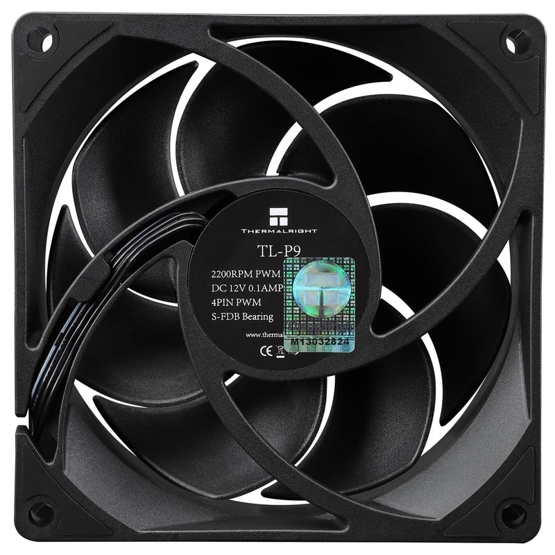 Thermalright TL-P9 Black 黑色 92mm PWM Case Fan