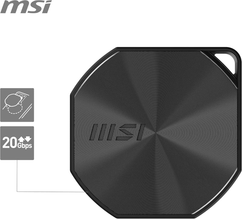 MSI DATAMAG 20Gbps 2TB Magnetic Portable SSD (HD-MDTMAG2)