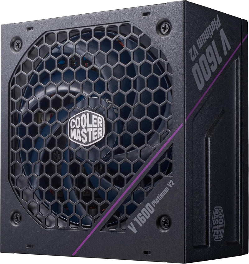 [最新產品] Cooler Master 1600W V Platinum 1600 V2 ATX 3.1 80Plus Platinum Dual 90° 12V-2x6 Full Modular Power Supply MPZ-G002-AFAP